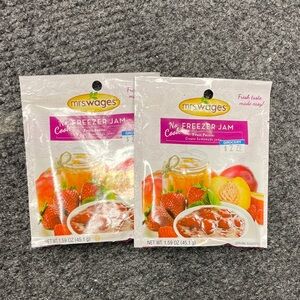 Mrs. Wages No Cook Freezer‎ Jam | Fruit Pectin | Easy-to-Use 1.75 Oz 2 packs